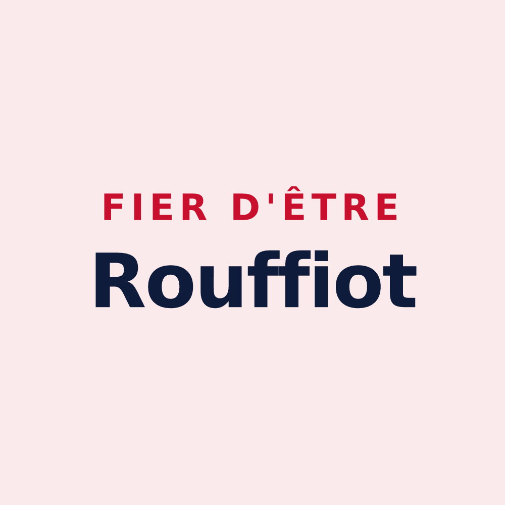 Magnet « Fier d'être Rouffiot » — design pour Rouffy