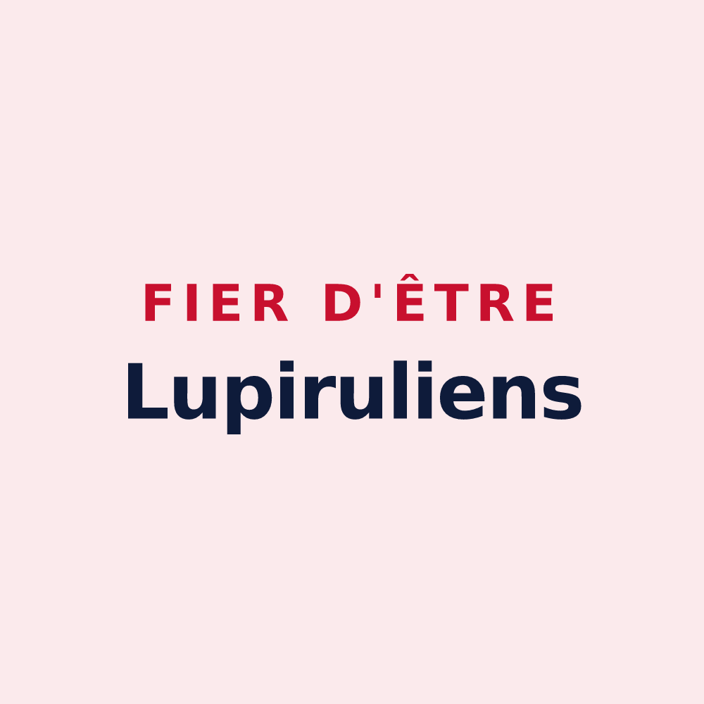 Magnet « Fier d'être Lupiruliens » — design pour Rouilly-Saint-Loup