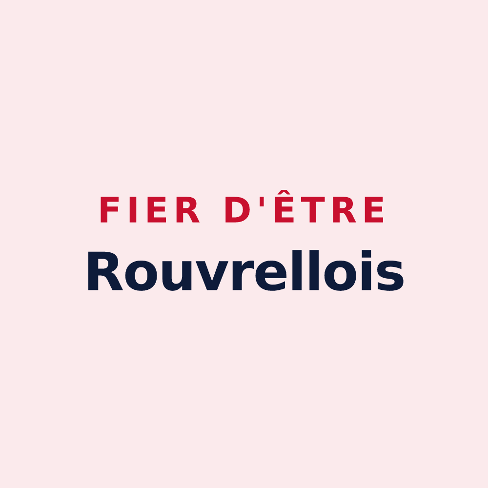 Magnet « Fier d'être Rouvrellois » — design pour Rouvrel