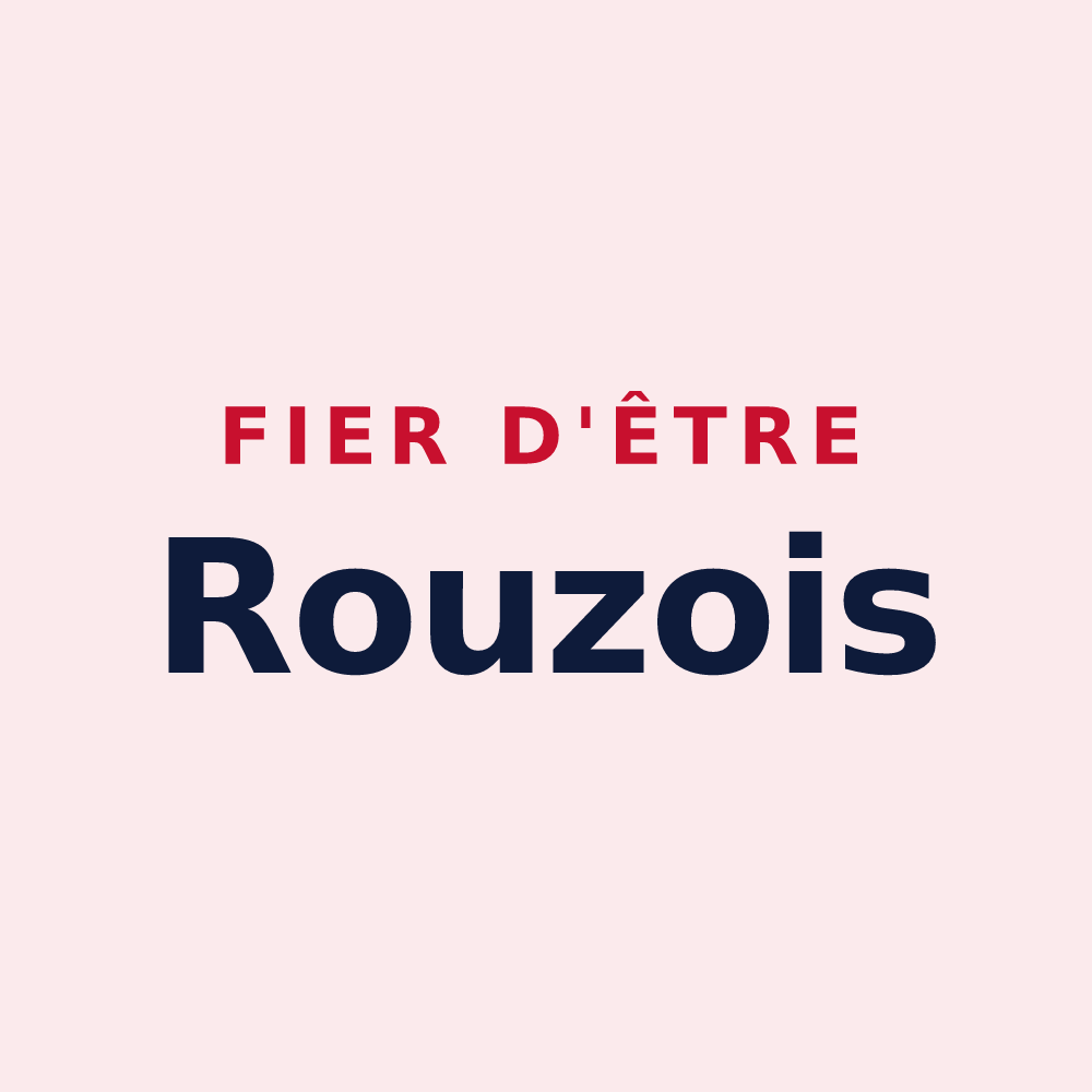 Magnet « Fier d'être Rouzois » — design pour Rouze
