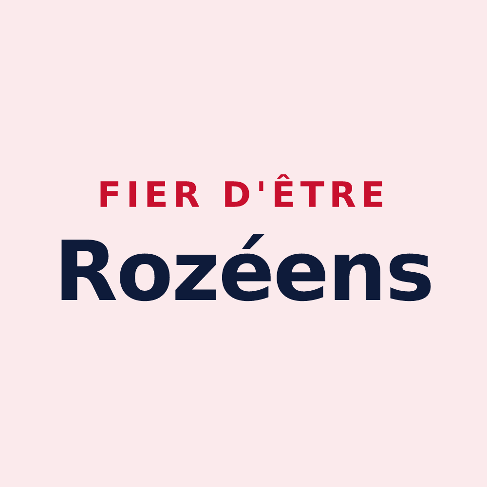 Magnet « Fier d'être Rozéens » — design pour Rozay-en-Brie