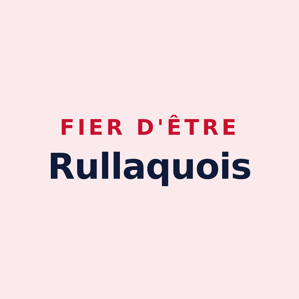 Magnet « Fier d'être Rullaquois » — design pour Rullac-Saint-Cirq