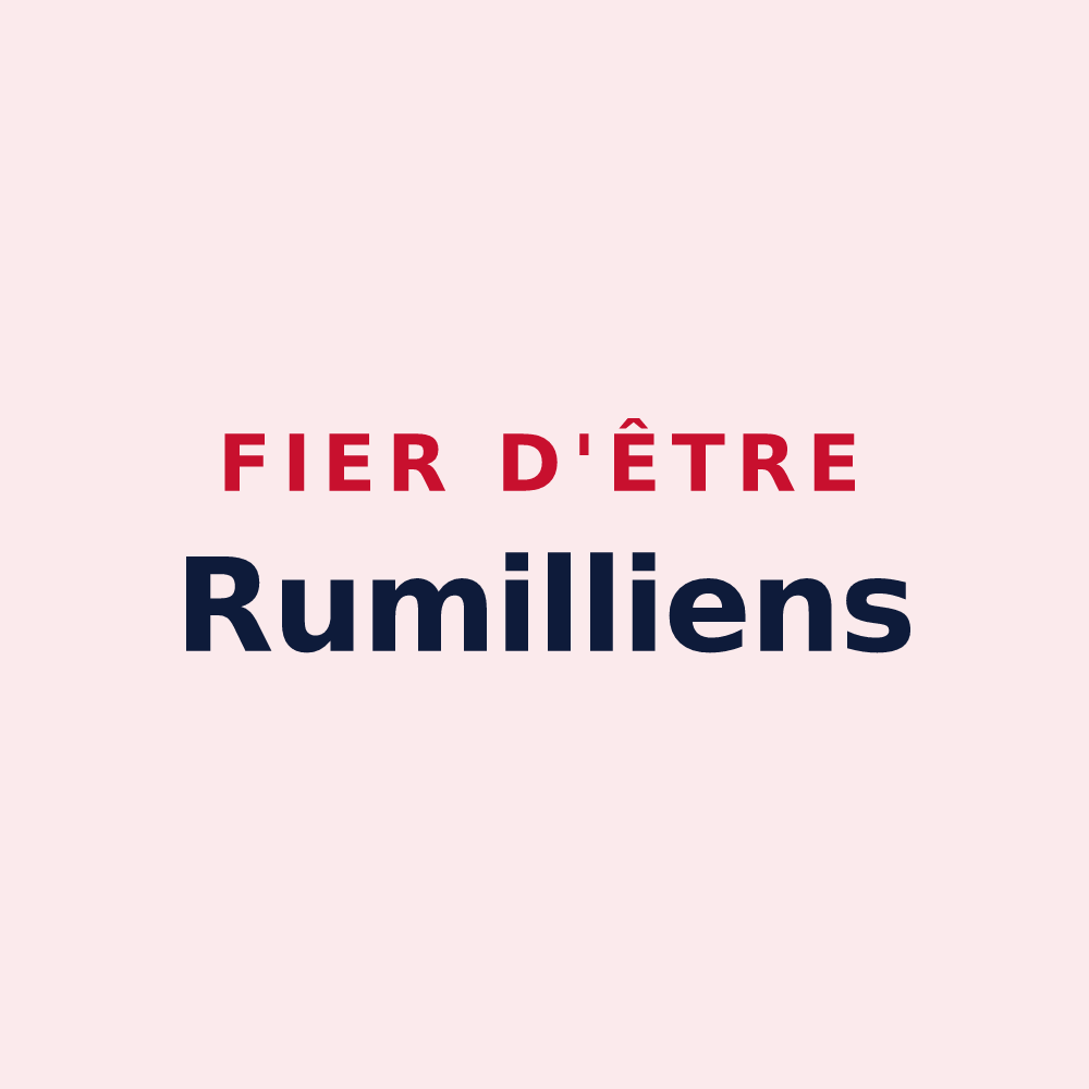 Magnet « Fier d'être Rumilliens » — design pour Rumilly