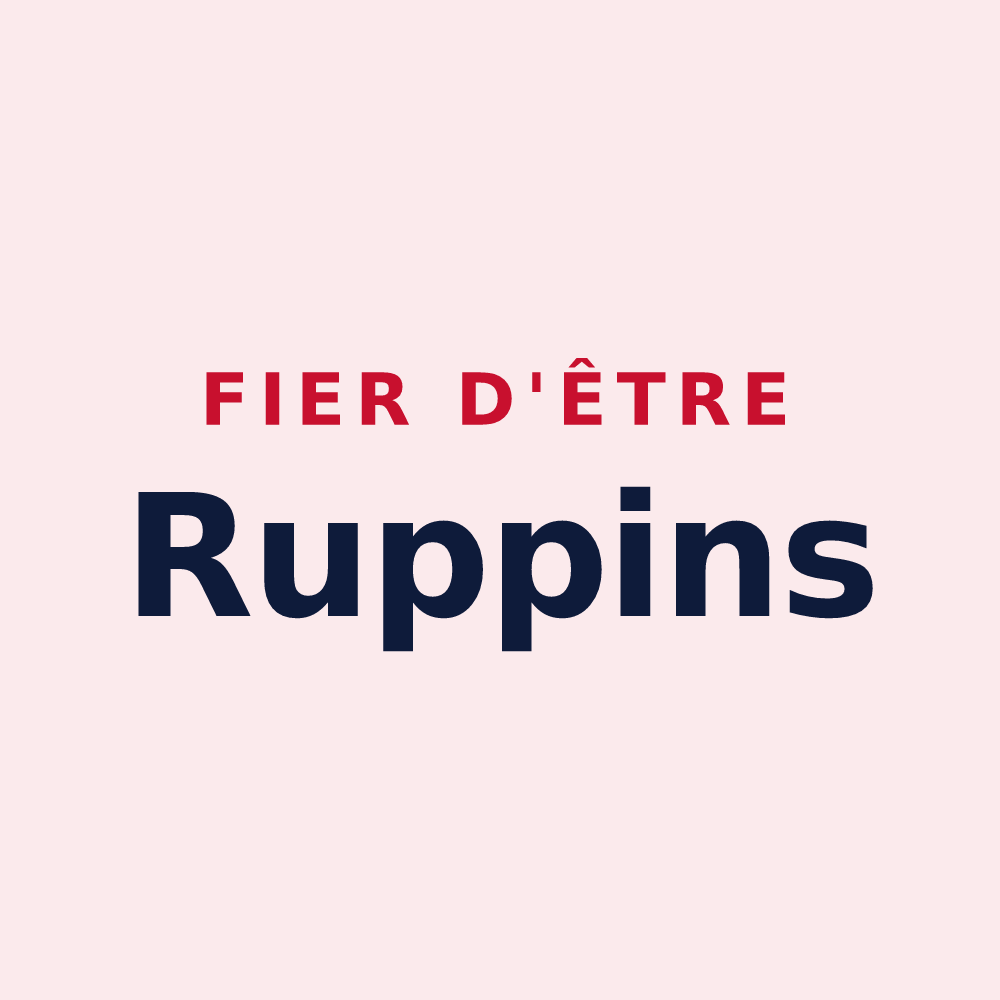 Magnet « Fier d'être Ruppins » — design pour Ruppes
