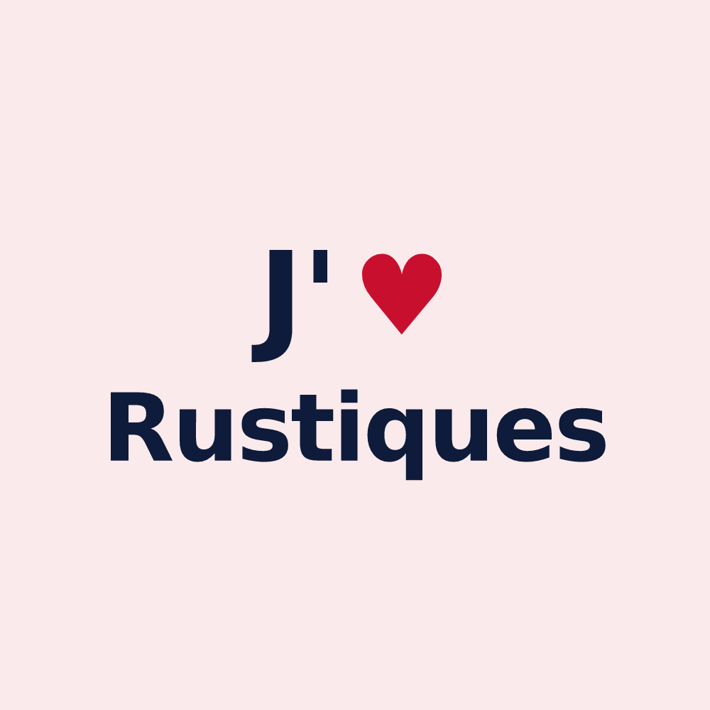 Magnet personnalisé Rustiques — design J'aime Rustiques
