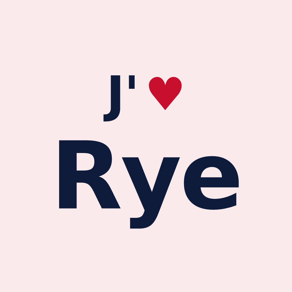 Magnet personnalisé Rye — design J'aime Rye