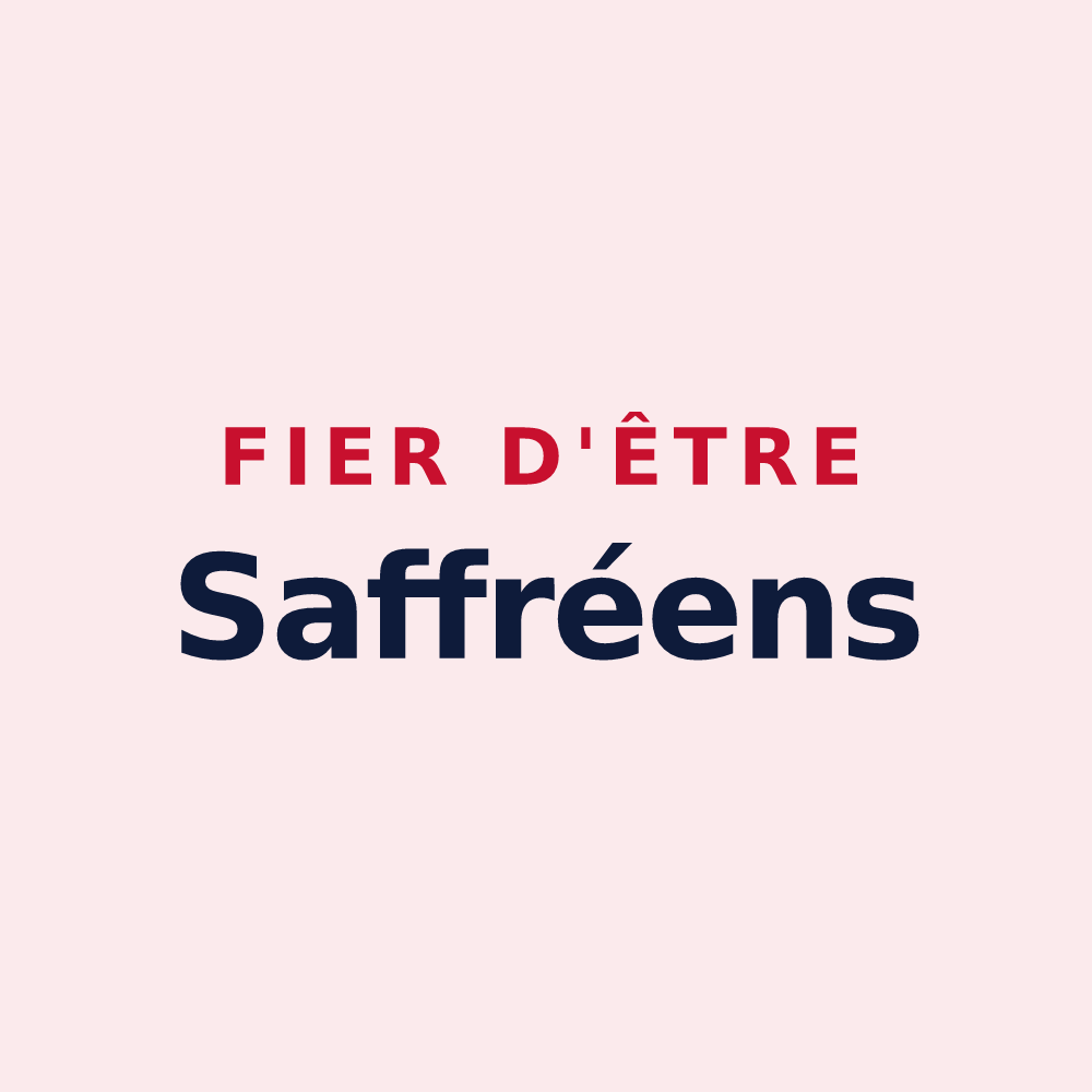 Magnet « Fier d'être Saffréens » — design pour Saffré