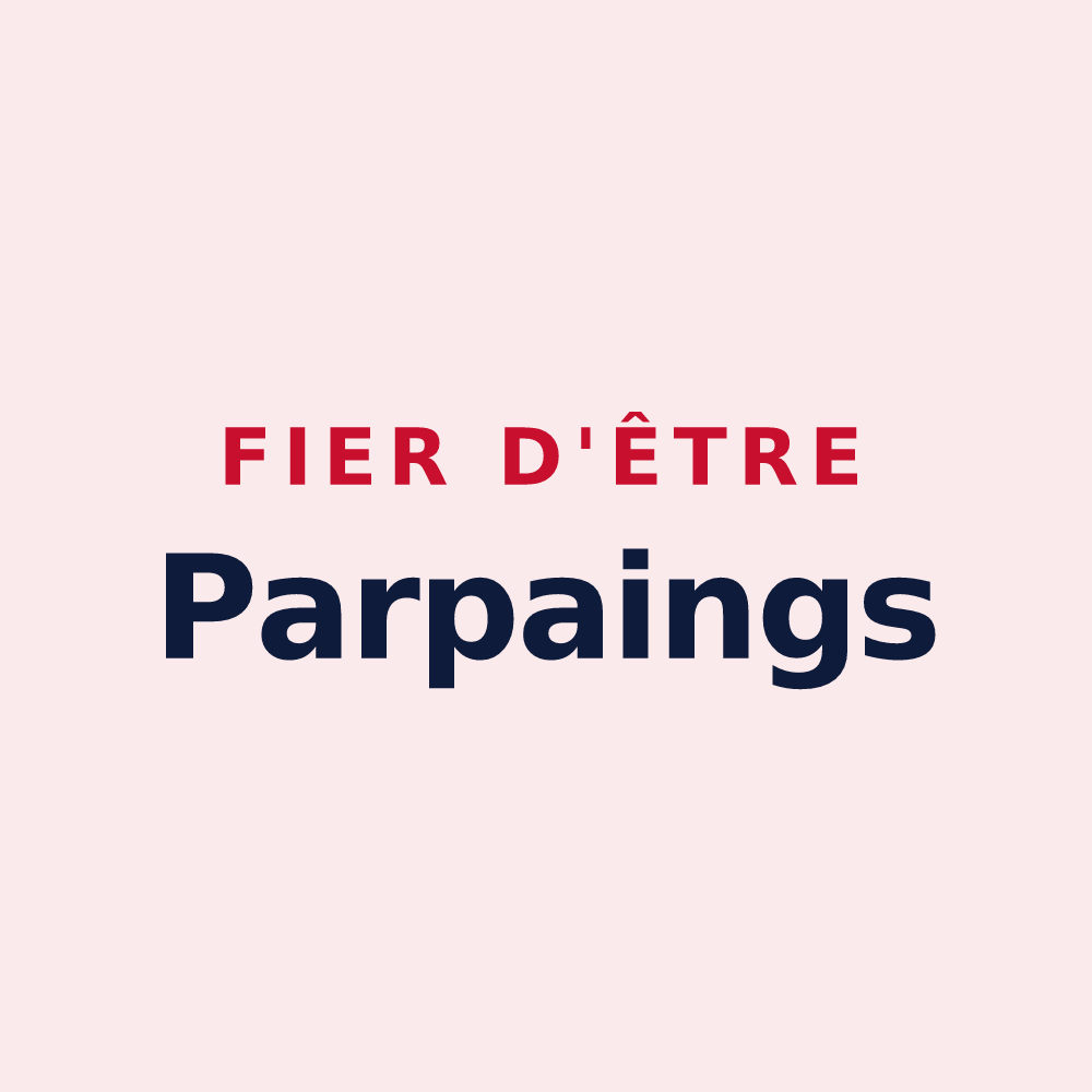 Magnet « Fier d'être Parpaings » — design pour Sailly