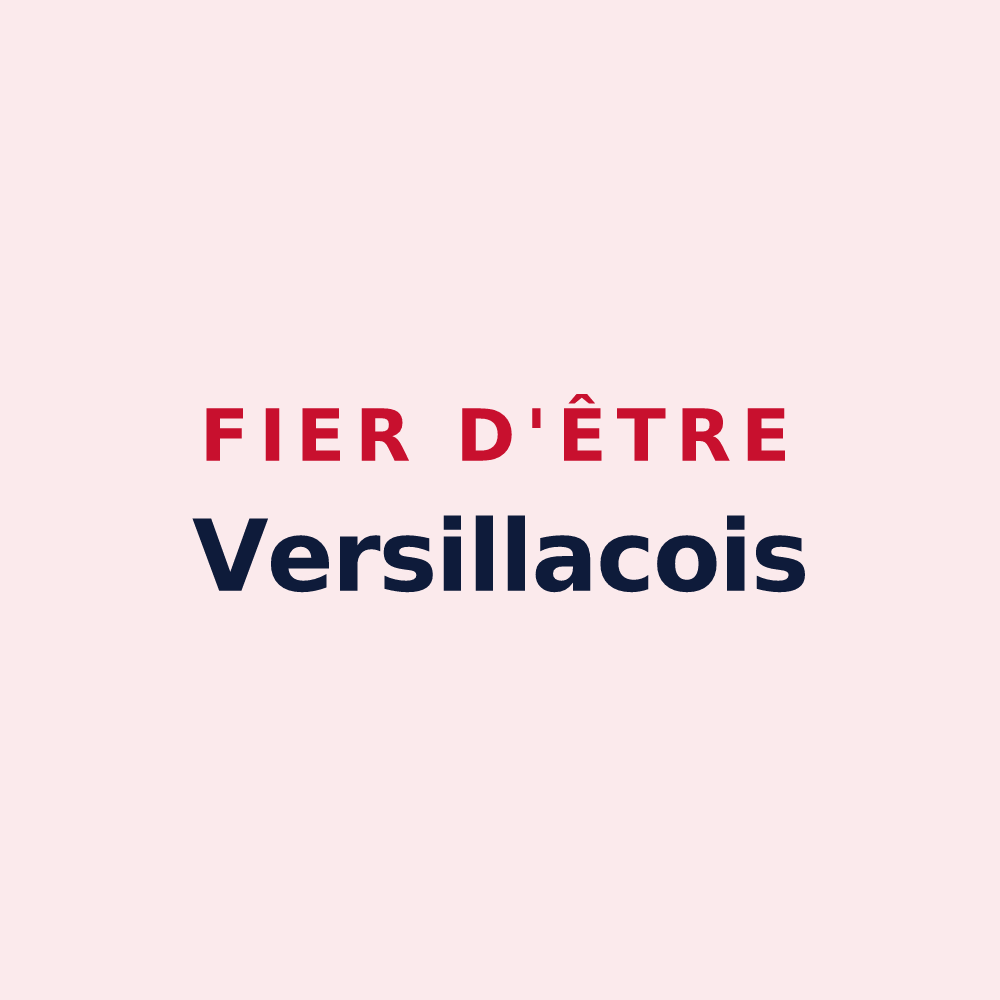 Magnet « Fier d'être Versillacois » — design pour Saint-Agnant-de-Versillat