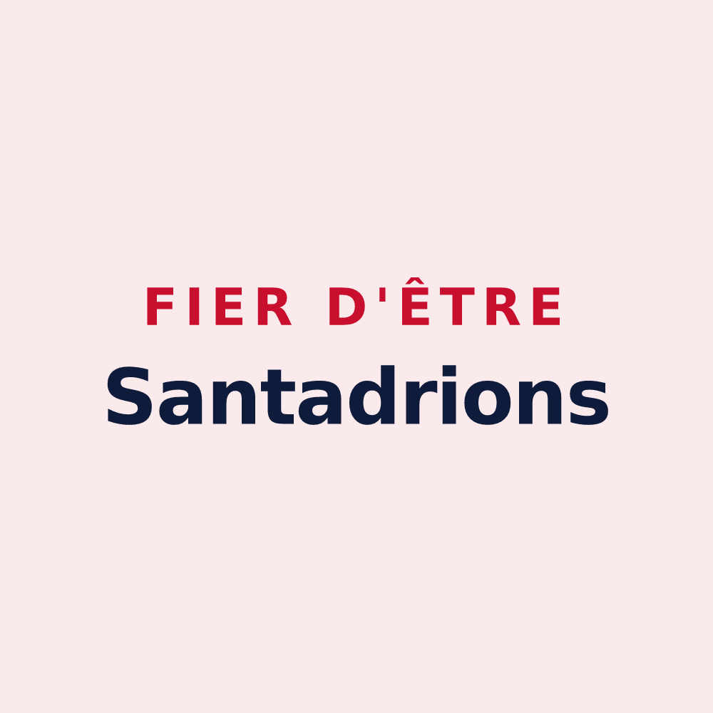 Magnet « Fier d'être Santadrions » — design pour Saint-André-de-Boëge