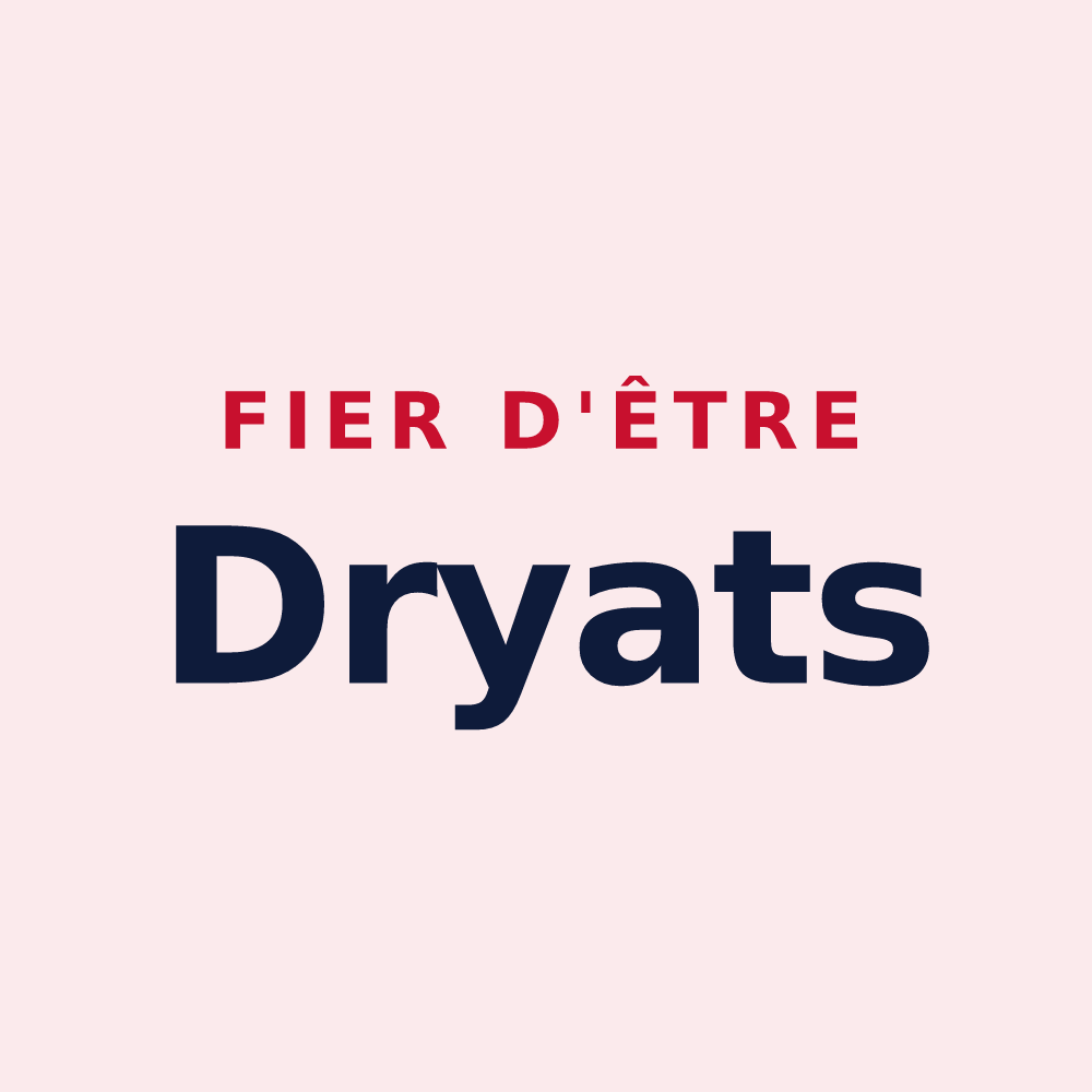 Magnet « Fier d'être Dryats » — design pour Saint-André-les-Vergers