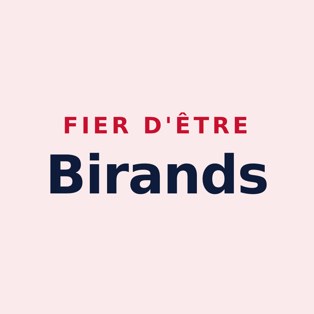 Magnet « Fier d'être Birands » — design pour Saint-Angel