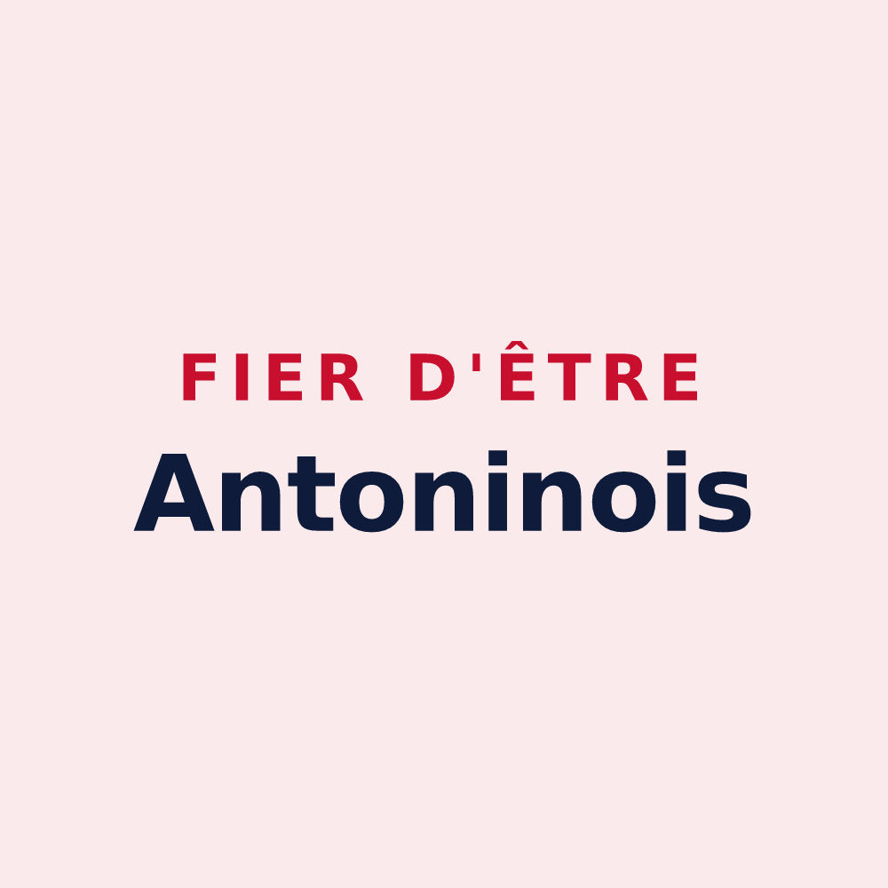 Magnet « Fier d'être Antoninois » — design pour Saint-Antonin-sur-Bayon