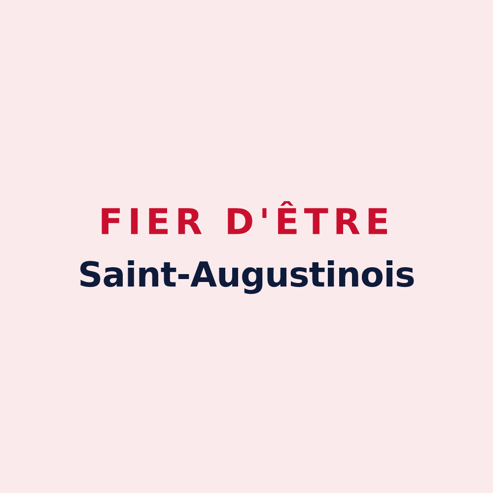 Magnet « Fier d'être Saint-Augustinois » — design pour Saint-Augustin