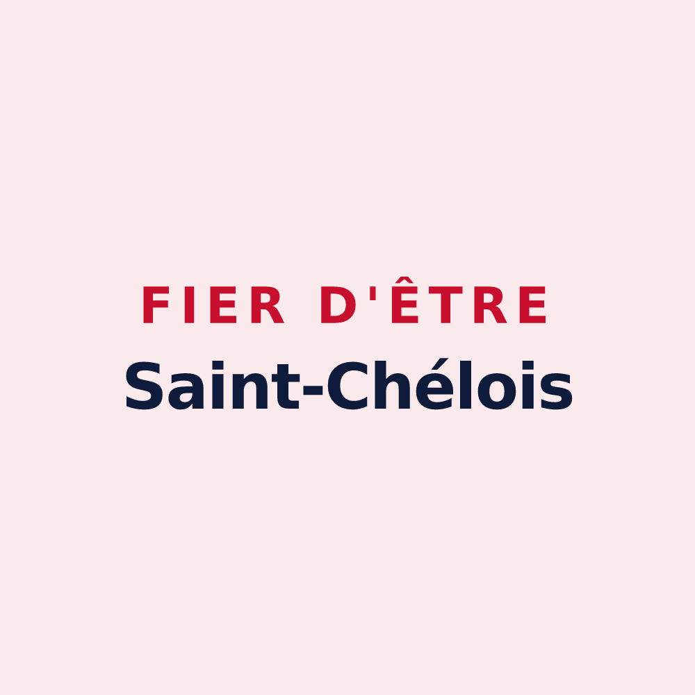 Magnet « Fier d'être Saint-Chélois » — design pour Saint-Chély-d'Aubrac