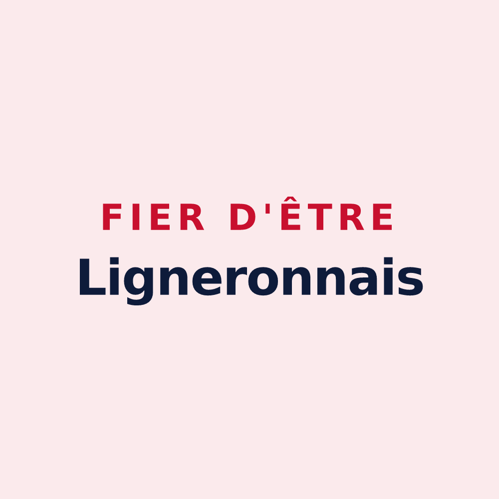 Magnet « Fier d'être Ligneronnais » — design pour Saint-Christophe-du-Ligneron