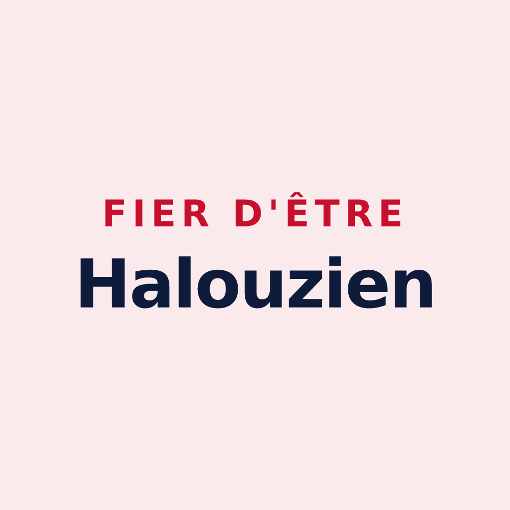 Magnet « Fier d'être Halouzien » — design pour Saint-Clair-de-Halouze