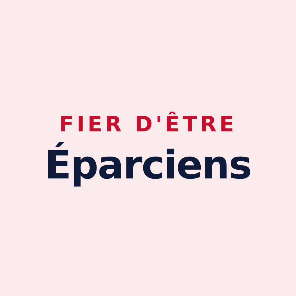 Magnet « Fier d'être Éparciens » — design pour Saint-Cybardeaux