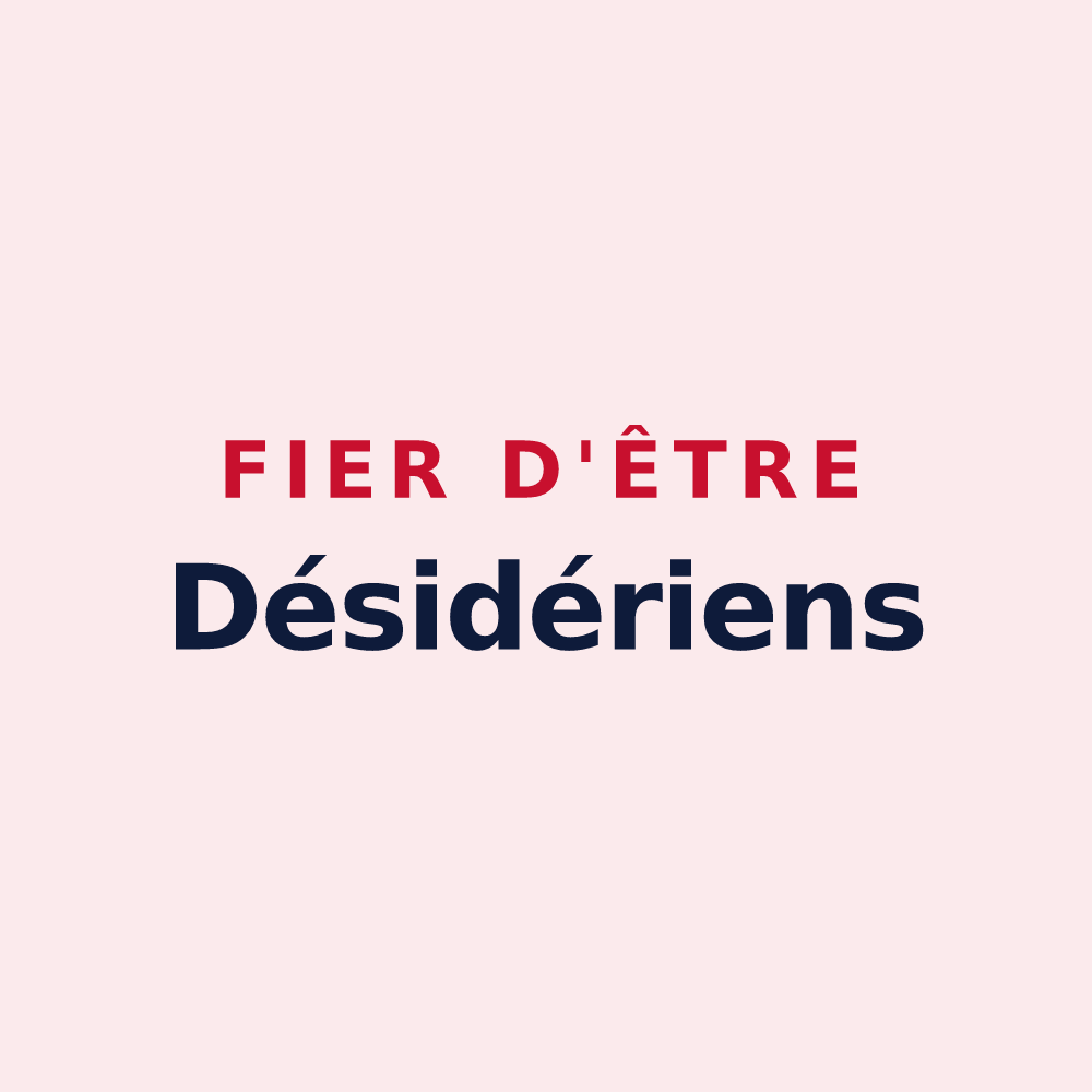 Magnet « Fier d'être Désidériens » — design pour Saint-Didier-au-Mont-d'Or