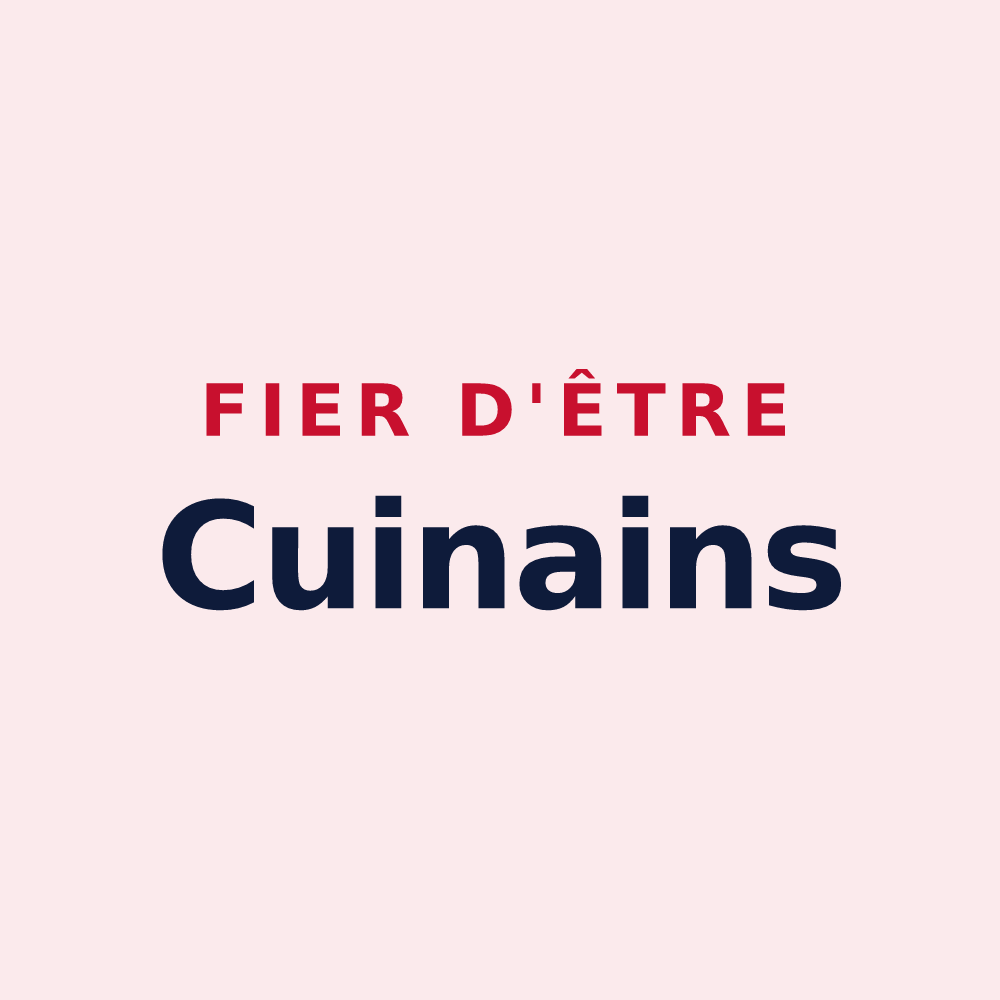 Magnet « Fier d'être Cuinains » — design pour Saint-Étienne-de-Cuines