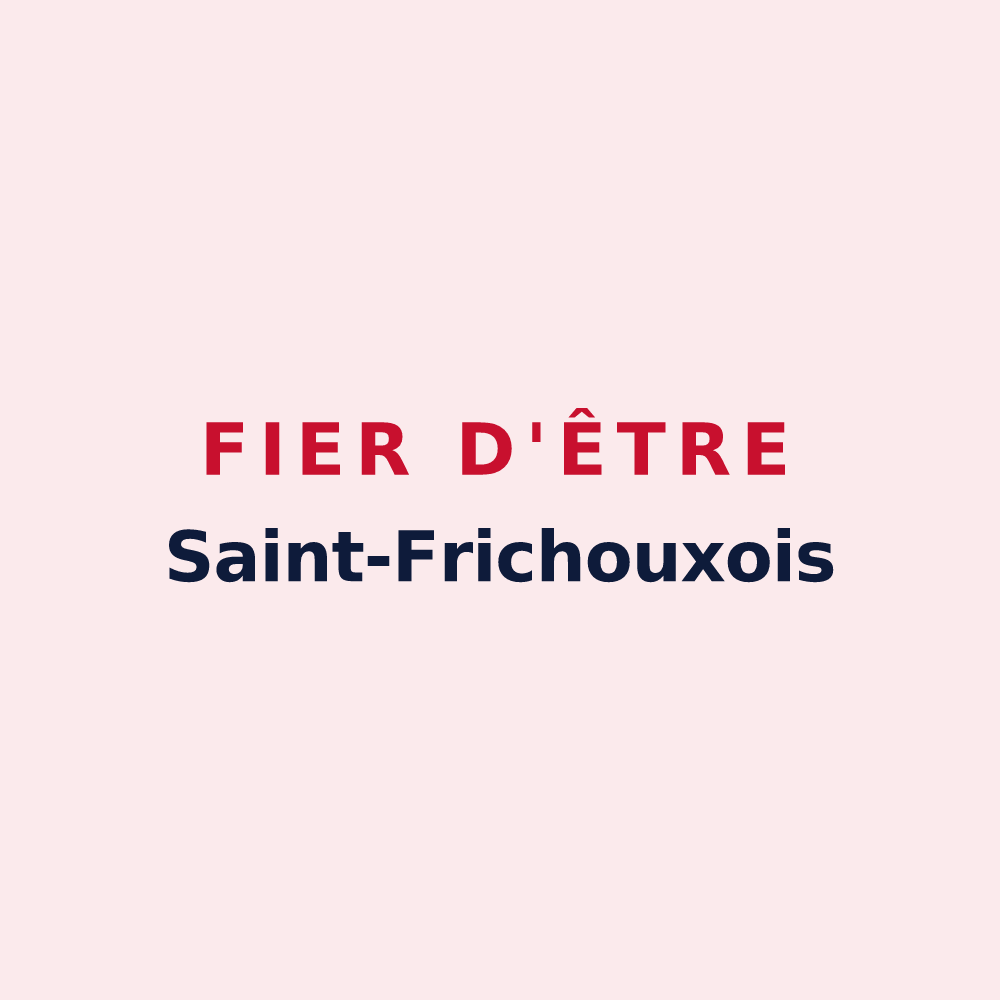 Magnet « Fier d'être Saint-Frichouxois » — design pour Saint-Frichoux