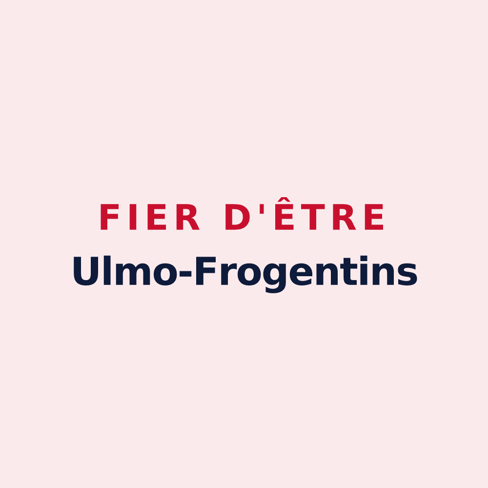 Magnet « Fier d'être Ulmo-Frogentins » — design pour Saint-Fulgent-des-Ormes