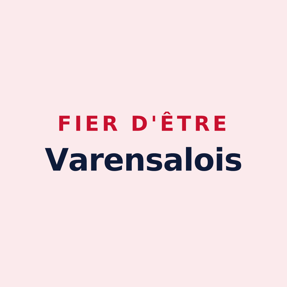 Magnet « Fier d'être Varensalois » — design pour Saint-Geniès-de-Varensal