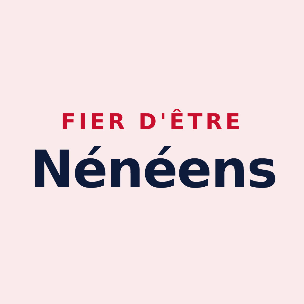 Magnet « Fier d'être Nénéens » — design pour Saint-Georges-de-Noisné