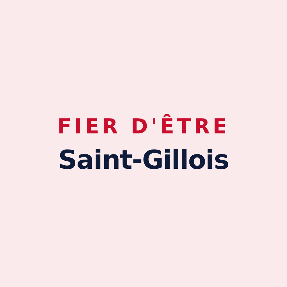 Magnet « Fier d'être Saint-Gillois » — design pour Saint-Gilles
