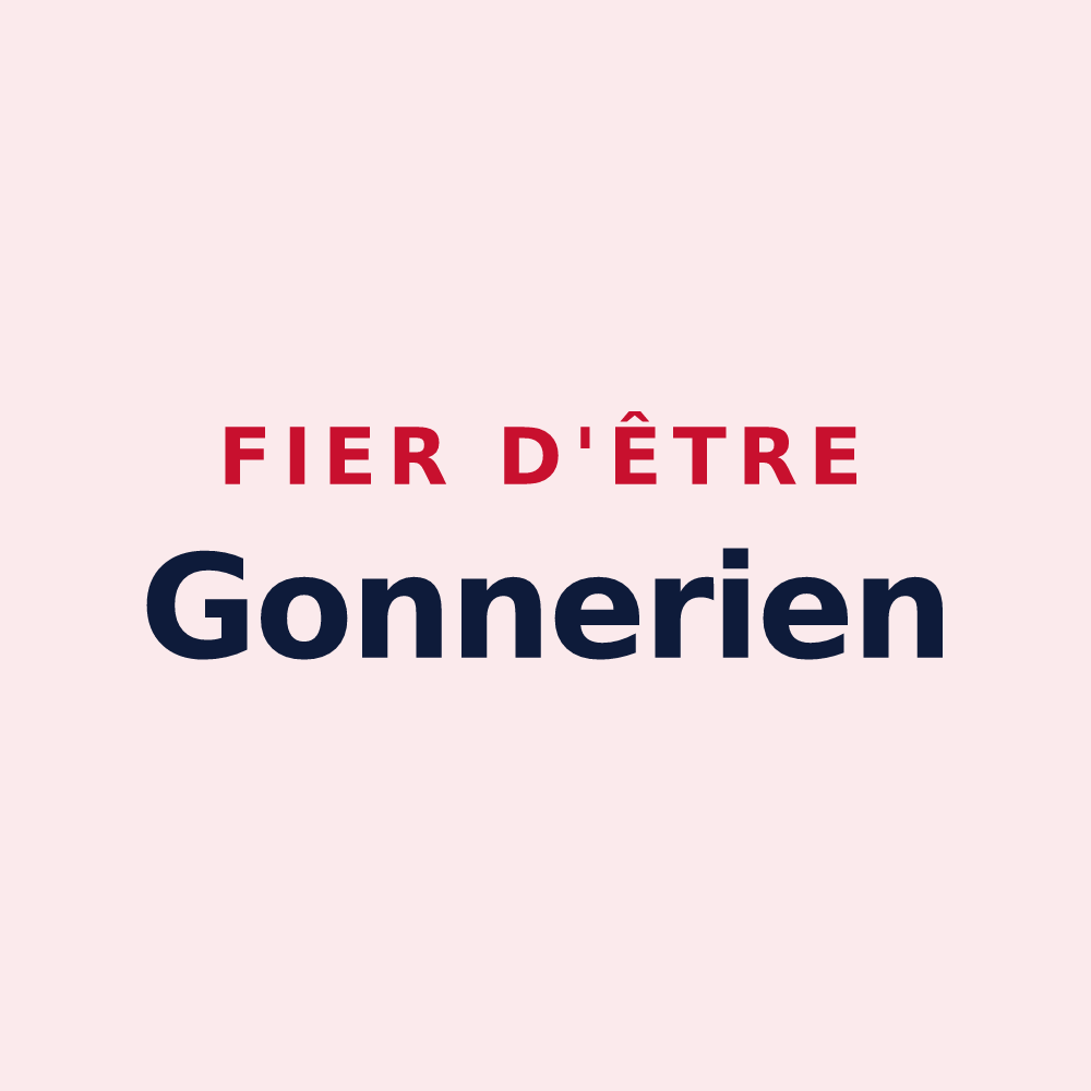 Magnet « Fier d'être Gonnerien » — design pour Saint-Gonnery