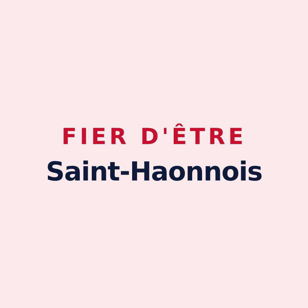 Magnet « Fier d'être Saint-Haonnois » — design pour Saint-Haon-le-Vieux