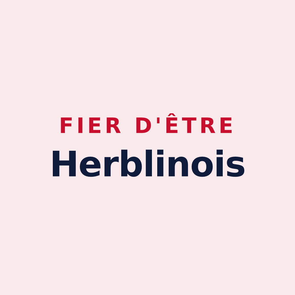 Magnet « Fier d'être Herblinois » — design pour Saint-Herblain