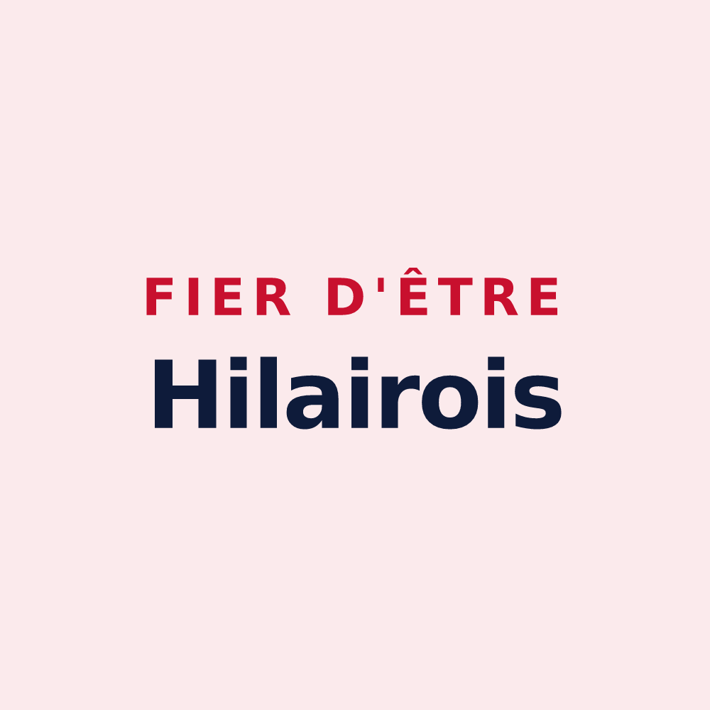 Magnet « Fier d'être Hilairois » — design pour Saint-Hilaire-de-Clisson