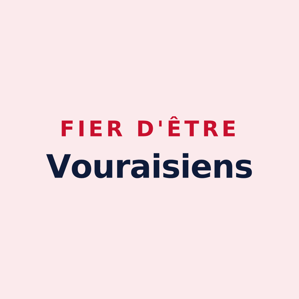 Magnet « Fier d'être Vouraisiens » — design pour Saint-Hilaire-le-Vouhis