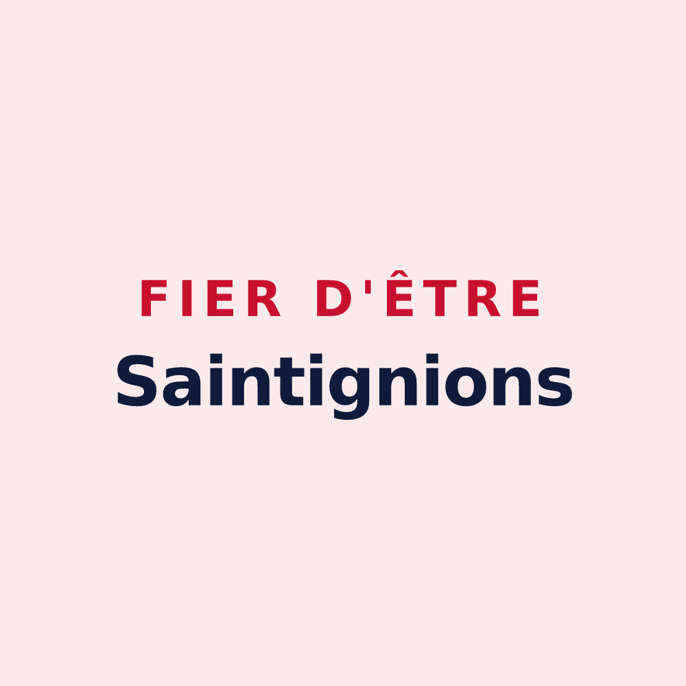 Magnet « Fier d'être Saintignions » — design pour Saint-Igny-de-Roche