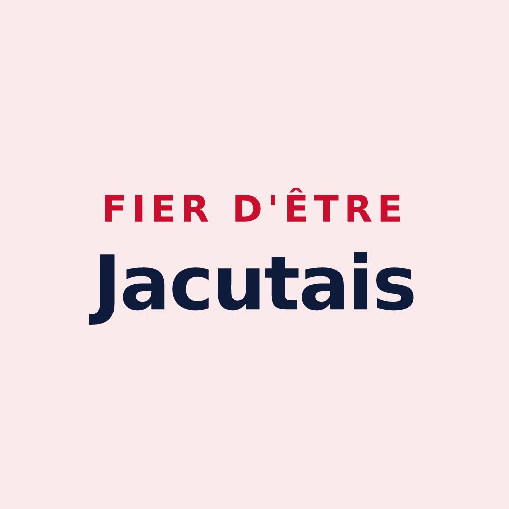 Magnet « Fier d'être Jacutais » — design pour Saint-Jacut-les-Pins