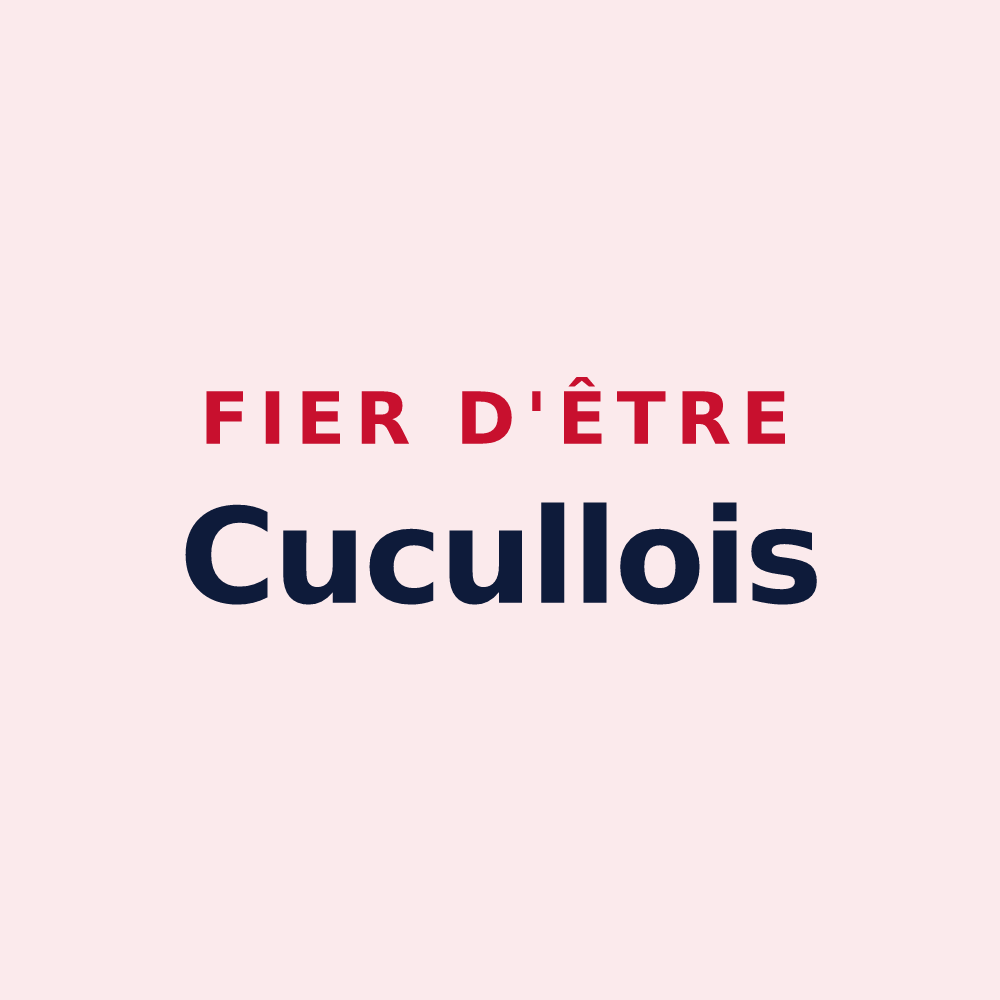 Magnet « Fier d'être Cucullois » — design pour Saint-Jean-de-Cuculles
