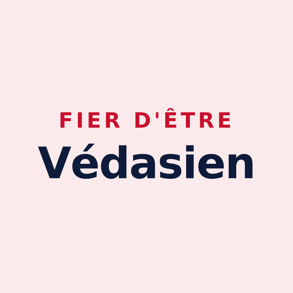 Magnet « Fier d'être Védasien » — design pour Saint-Jean-de-Védas
