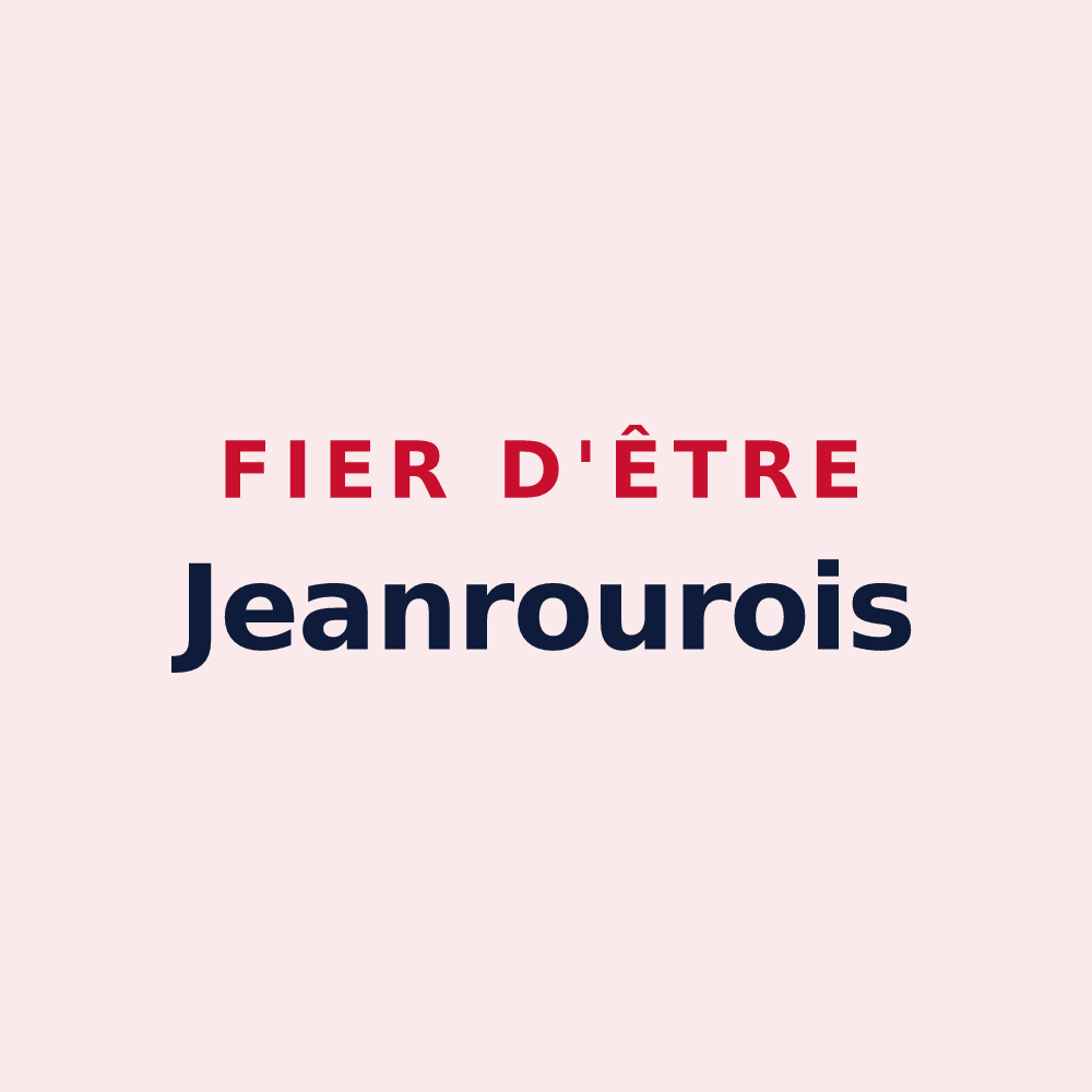 Magnet « Fier d'être Jeanrourois » — design pour Saint-Jean-Roure