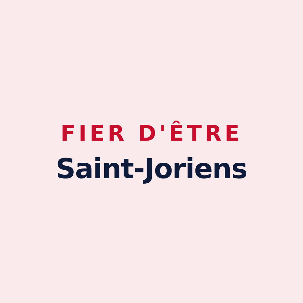 Magnet « Fier d'être Saint-Joriens » — design pour Saint-Jorioz