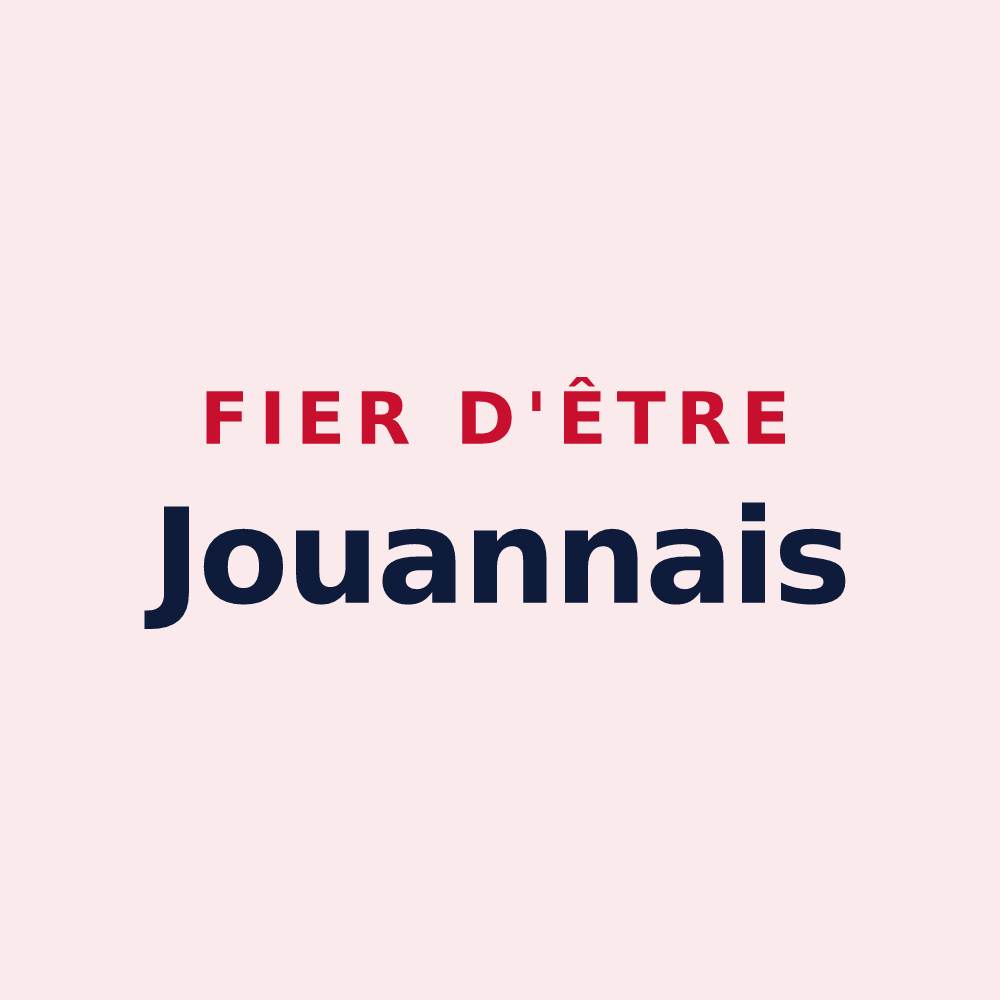 Magnet « Fier d'être Jouannais » — design pour Saint-Jouan-des-Guérets