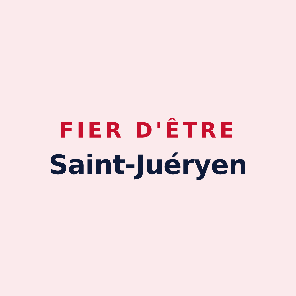 Magnet « Fier d'être Saint-Juéryen » — design pour Saint-Juéry