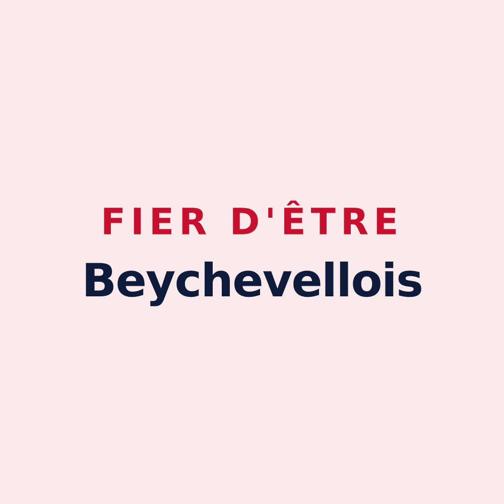 Magnet « Fier d'être Beychevellois » — design pour Saint-Julien-Beychevelle
