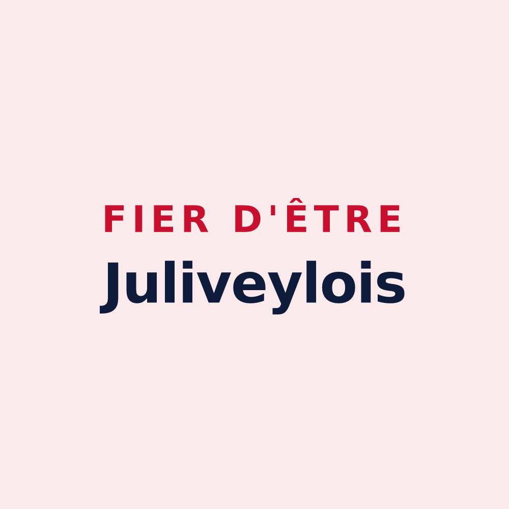 Magnet « Fier d'être Juliveylois » — design pour Saint-Julien-sur-Veyle
