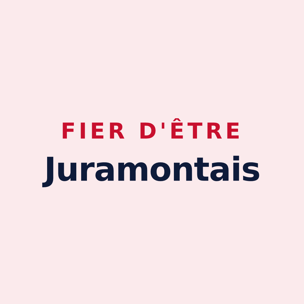 Magnet « Fier d'être Juramontais » — design pour Saint-Jure