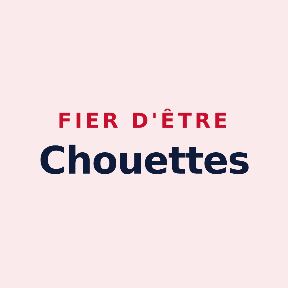 Magnet « Fier d'être Chouettes » — design pour Saint-Just-d'Avray