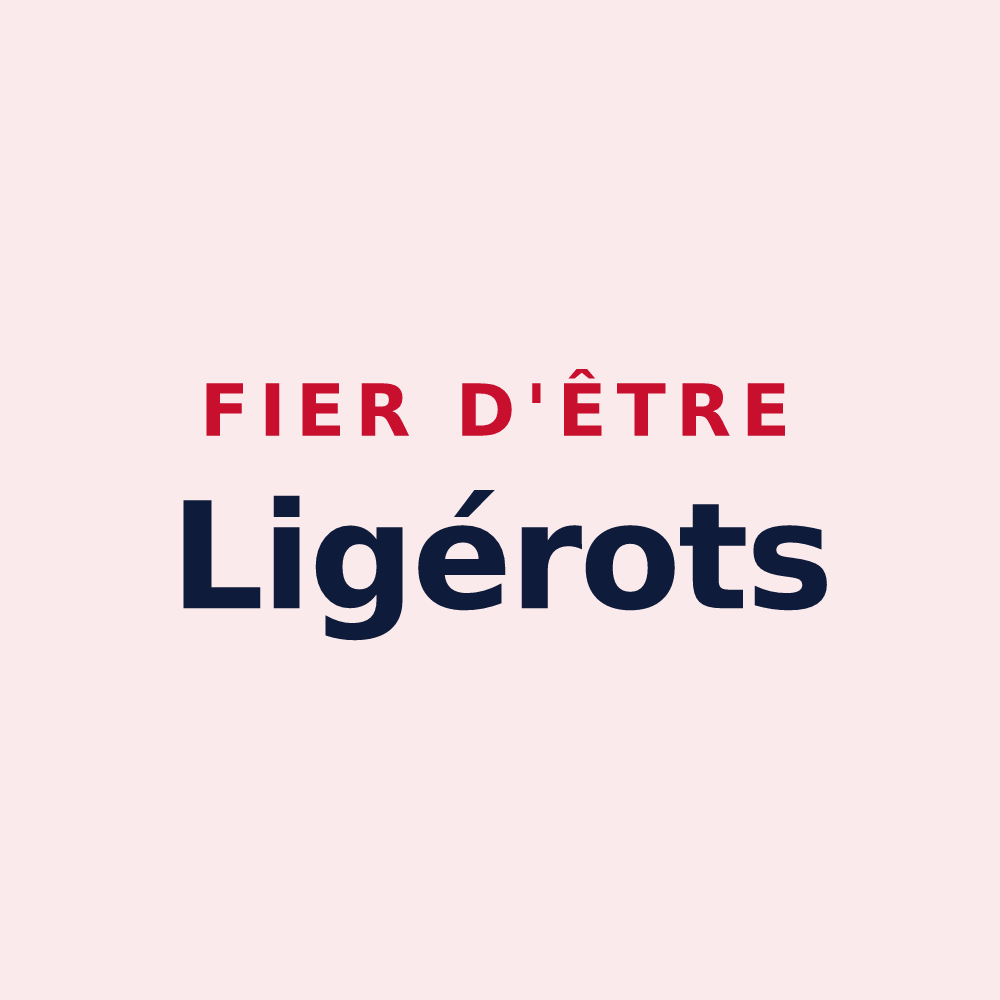Magnet « Fier d'être Ligérots » — design pour Saint-Léger-sur-Roanne
