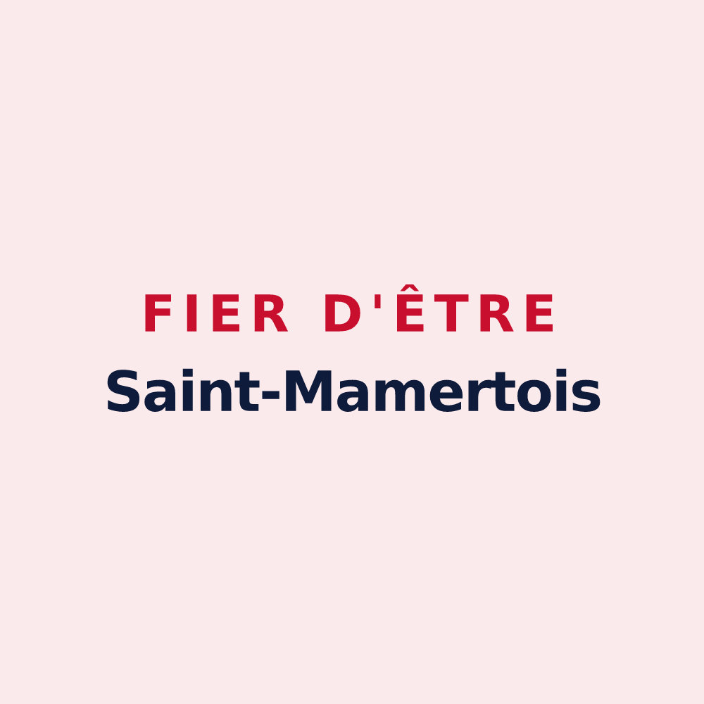 Magnet « Fier d'être Saint-Mamertois » — design pour Saint-Mamert-du-Gard