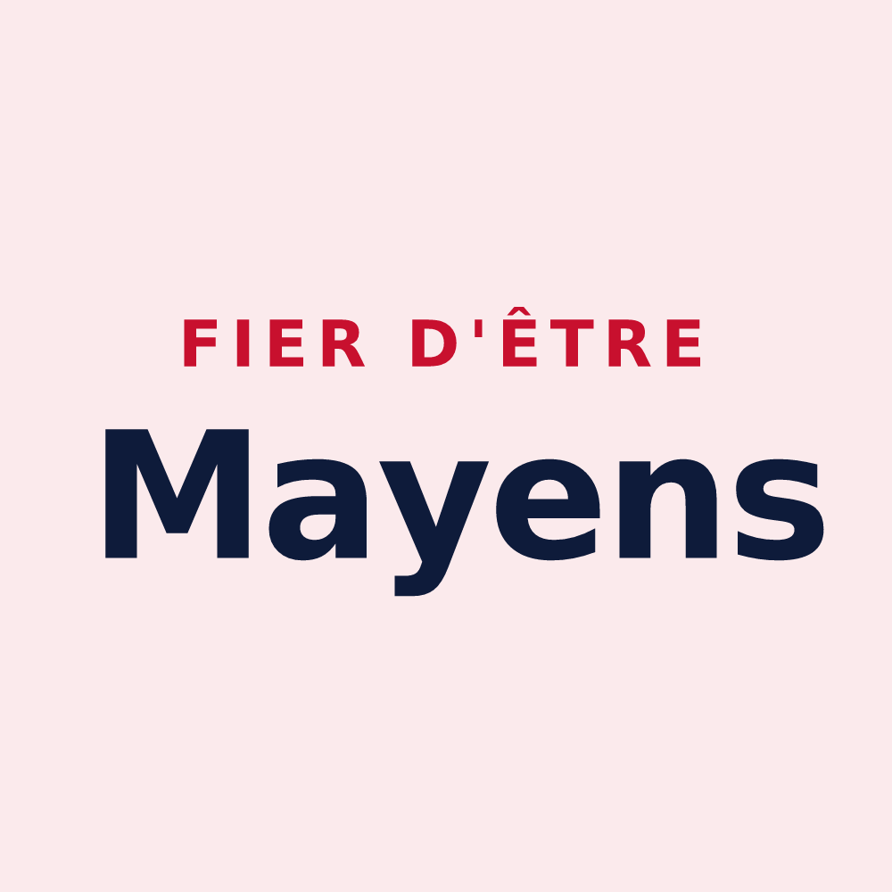 Magnet « Fier d'être Mayens » — design pour Saint-Martin-de-May