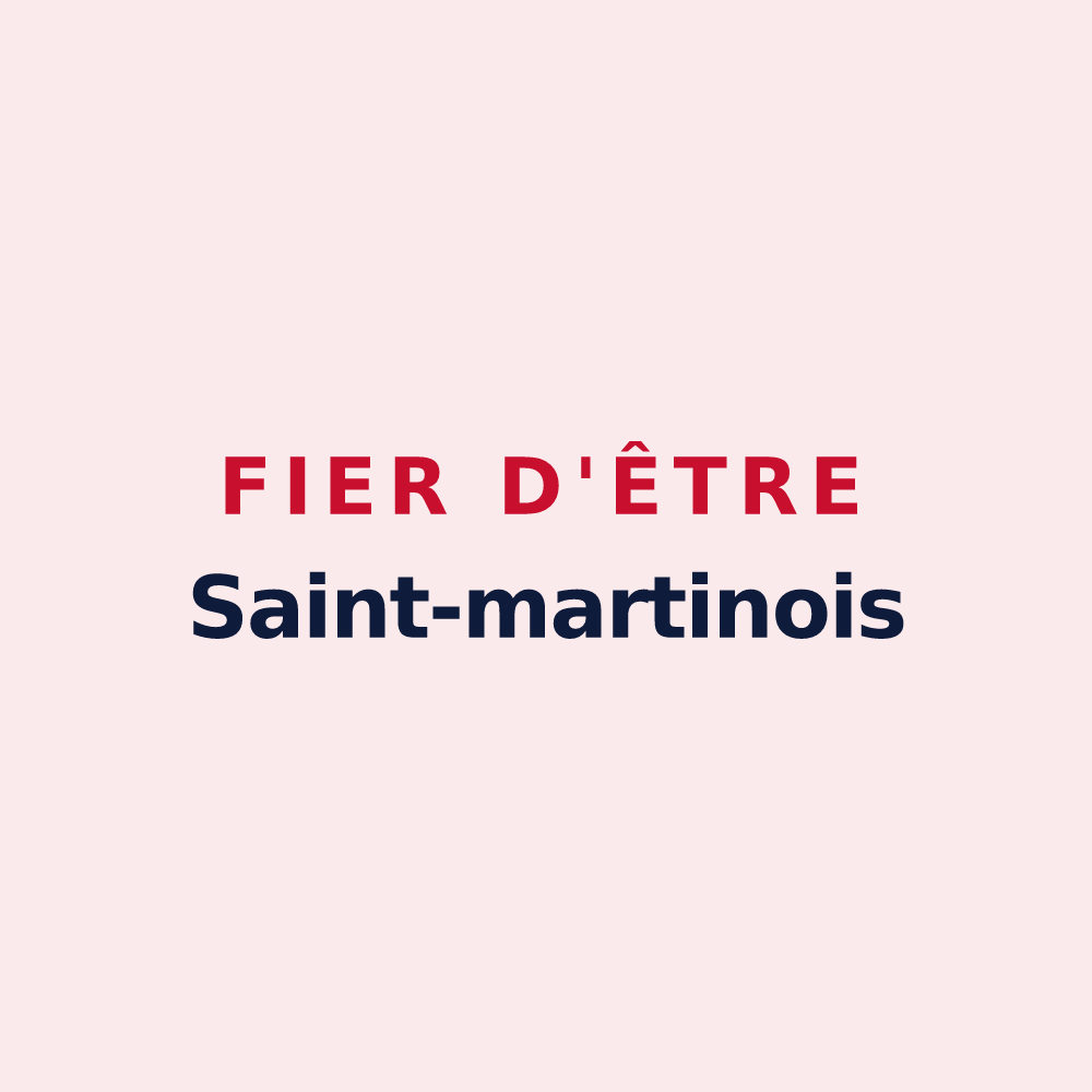 Magnet « Fier d'être Saint-martinois » — design pour Saint-Martin-la-Campagne